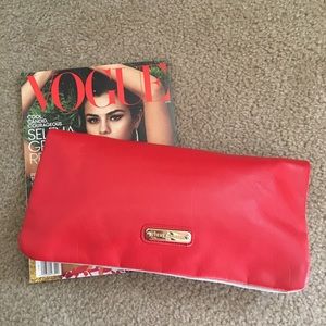 Steve Madden - Big Coral Foldover Clutch